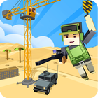 Army Craft: Build & Battle Blocky World Defence ไอคอน