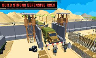 Army Craft: Build & Battle Blocky World Defence screenshot 2