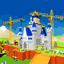 Castle Construction Building Game Crane and Loader APK