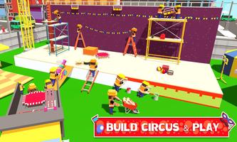 Thành phố Circus xây dựng: Builder Craft Simulator ảnh chụp màn hình 3