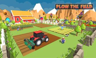 Eksploracja Farm: Build Village Harvest Simulator Cartaz