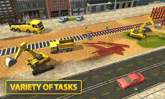 Indian Rail Builder: Train Construction Games screenshot 3