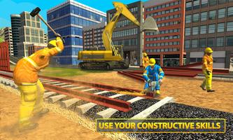 Indian Rail Builder: Train Construction Games poster