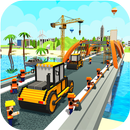 Bridge Constructor River Road: Unique Road Builder APK