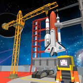 Space City Craft & Build : Construct Building Game Mod apk أحدث إصدار تنزيل مجاني