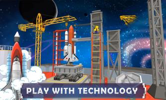 Space City Craft & Build : Construct Building Game ảnh chụp màn hình 2