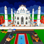 Taj Mahal Jeux de construction icône