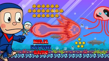 Ninja Hattori Game capture d'écran 2