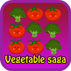 Vegetable Saga: Matching biểu tượng