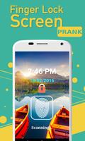 Fingerprint Lock Screen Prank-poster