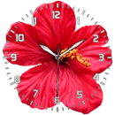 Flower Clock Live Wallpaper aplikacja