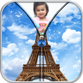 Paris Zipper Lock Screen