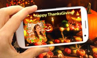 Happy Thanksgiving Photo Frames الملصق