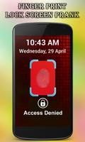 برنامه‌نما Fingerprint Lock Screen Prank عکس از صفحه