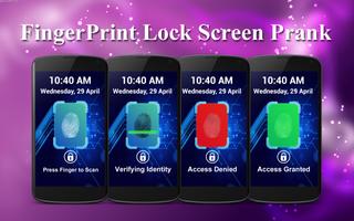 Fingerprint Lock Screen Prank poster