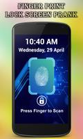 برنامه‌نما Fingerprint Lock Screen Prank عکس از صفحه