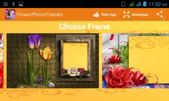 Flowers beauty photo frame captura de pantalla 2