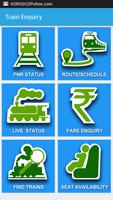 Indian Rail Enquiry Affiche