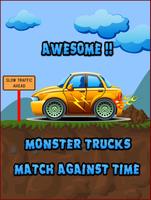 Monster Trucks For Kids Game poster