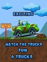 Monster Trucks For Kids Game captura de pantalla 1