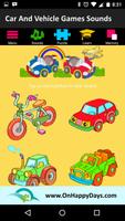 Cars & Vehicles Sound for Kids Affiche