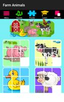 Flashcards - Farm Animal Kids capture d'écran 2