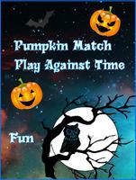 Pumpkin Match Halloween Affiche