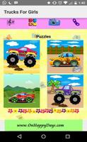 Monster Trucks Games For Girls الملصق