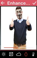 3 Schermata face joker mask app