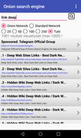 Onion Search Engine Widget screenshot 1