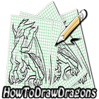 Comment dessiner Dragons icône