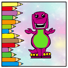 How To Color Barney Game icono