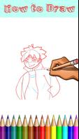 How to Draw Boruto تصوير الشاشة 1