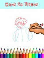 How to Draw Boruto imagem de tela 2