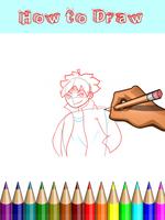 How to Draw Boruto تصوير الشاشة 3