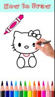 ็How to Draw Hello Kitty screenshot 1