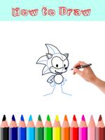 How to Draw Sonic capture d'écran 3