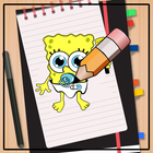 How to Draw Spongebob biểu tượng