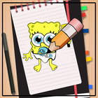 How to Draw Spongebob icon