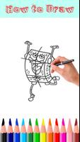 How to Draw Spongebob تصوير الشاشة 1