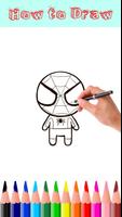 How to Draw Spiderman تصوير الشاشة 1