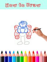 How to Draw Teen Titans Go تصوير الشاشة 2