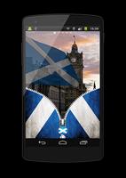 scotland Flag Lock Screen capture d'écran 3