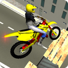 Motocross Rage Driver Zeichen