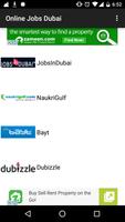 Jobs in Dubai - UAE Jobs poster