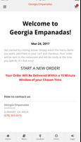 Georgia Empanadas Ordering Affiche