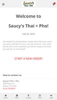 Saucy's Thai + Pho Dallas poster