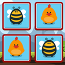 Animals 🐈 & Monsters 🐙 Memory game for kids APK