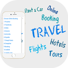 Online Booking- Airline Tickets, Hotels , Cars... Zeichen