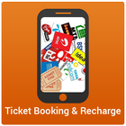 Ticket Booking & Recharge icône